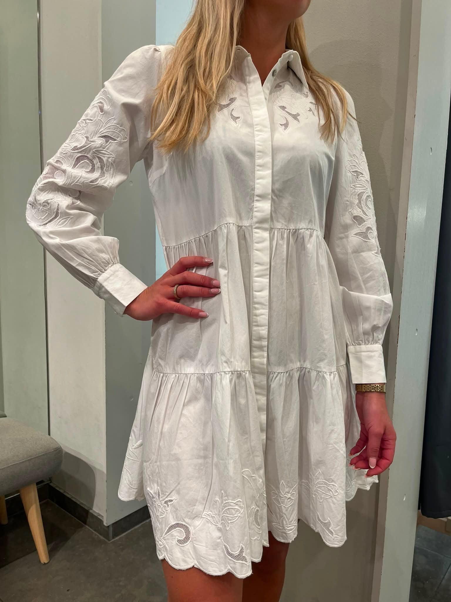YASZIMIA Short Dress - Star White - VERO MODA & VILA Bergvik